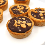 gluten-free cookie cups with chocolate and peanut butter