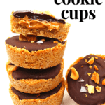 sugar-free cookie cups with peanut butter