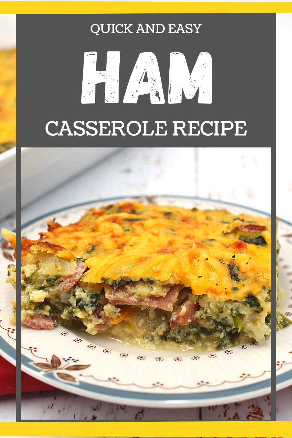 Easy Keto Leftover Ham Casserole Recipe My Crash Test Life