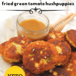 hot honey with hushpuppies