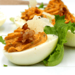 jamaican jerk deviled eggs