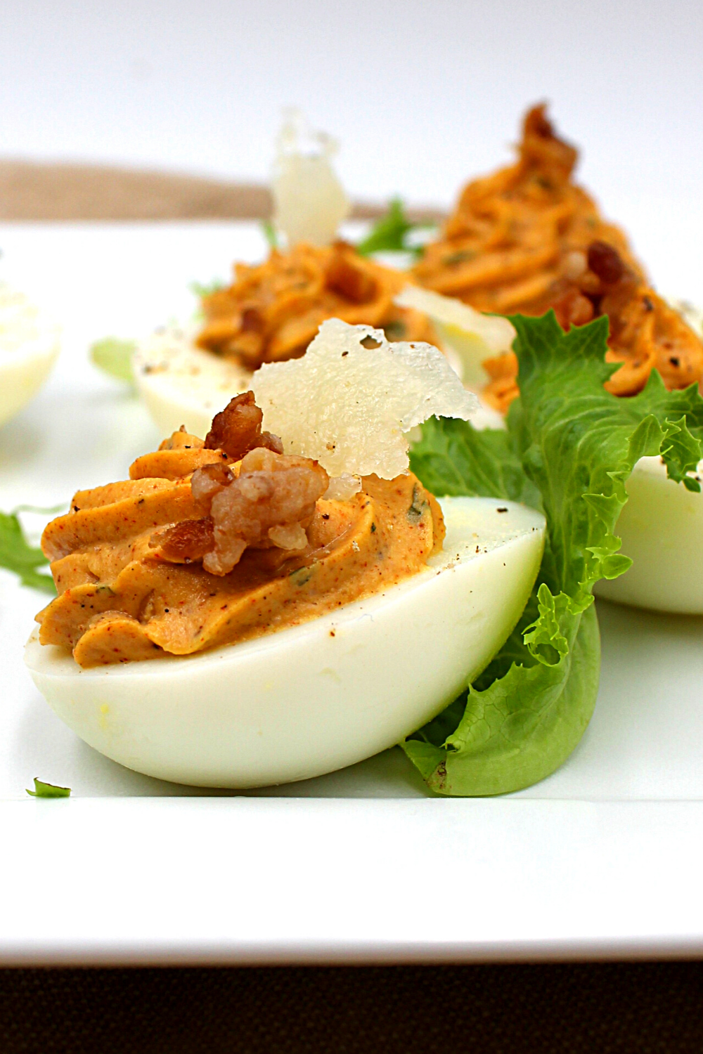 jamaican jerk deviled eggs