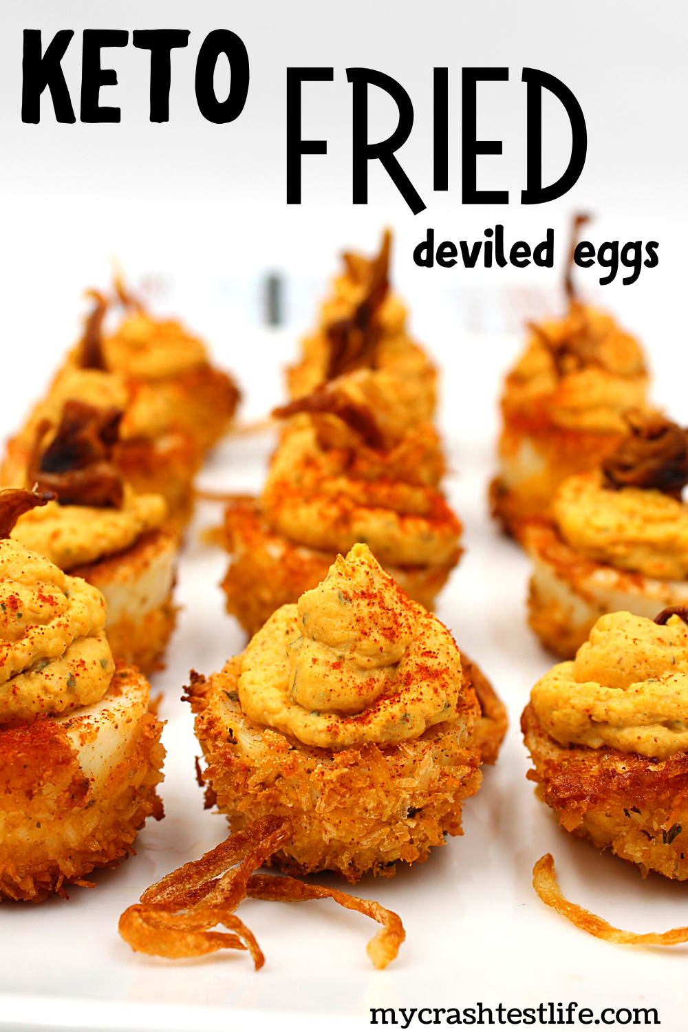 fried deviled eggs