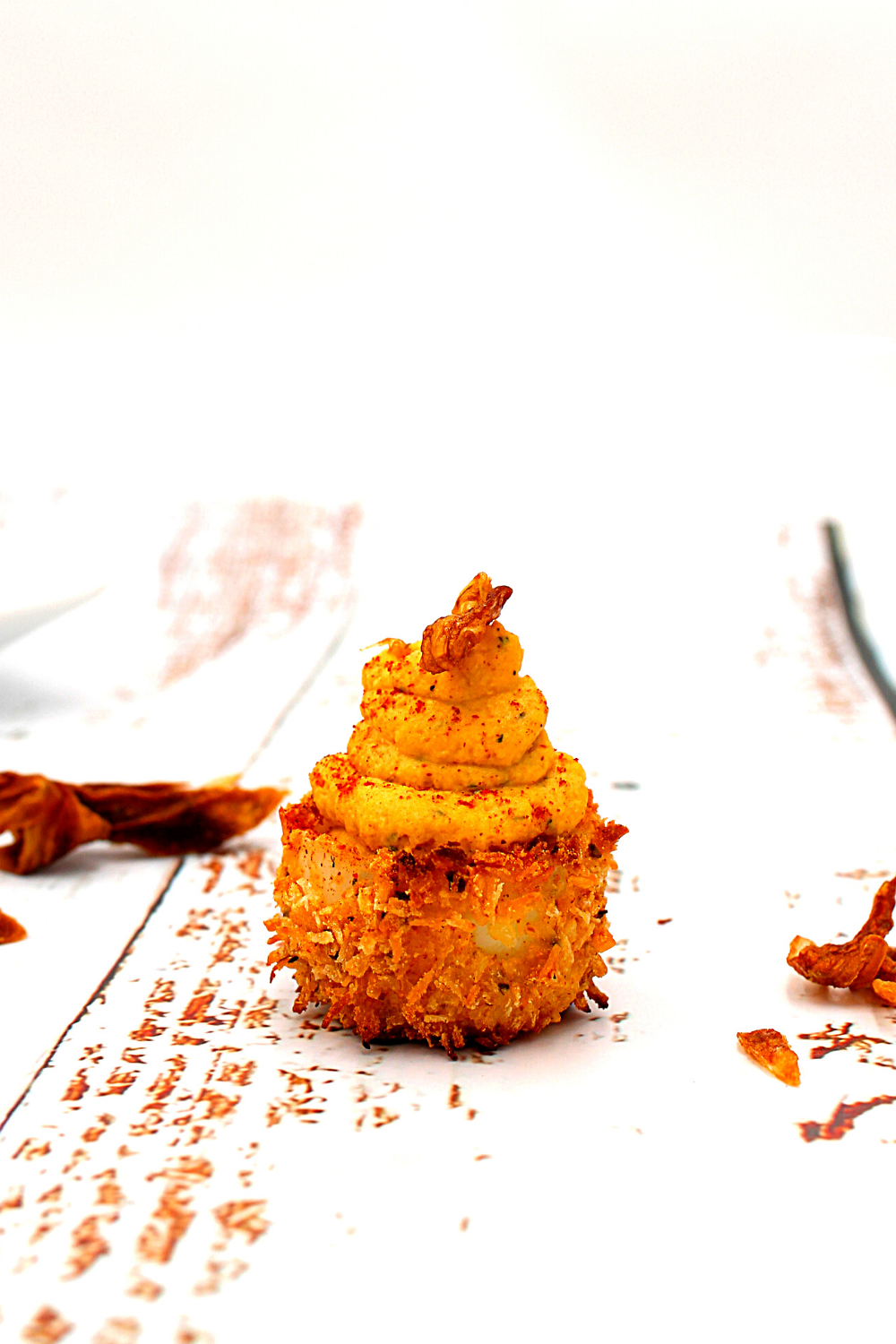 fried deviled eggs