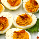 jamaican jerk deviled eggs