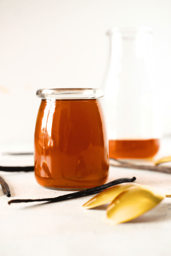 Homemade Sugarfree Vanilla Coffee Syrup Keto