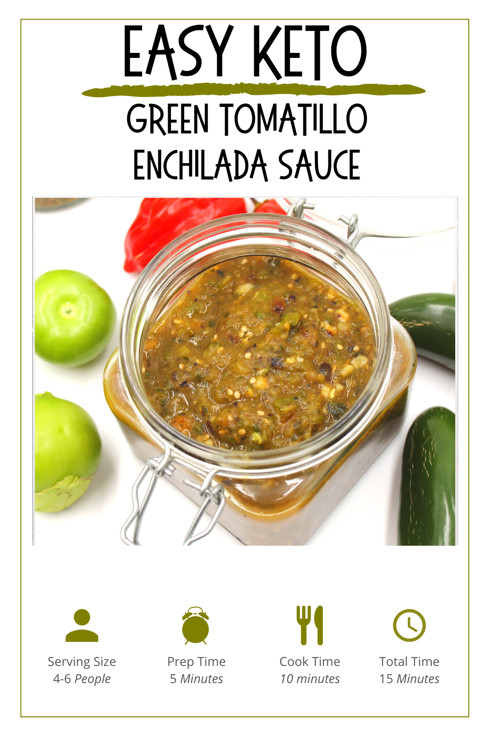 How to Make Green Tomatillo Enchilada Sauce My Crash Test Life