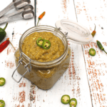 jar of green enchilada sauce