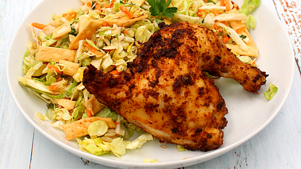 crispy chicken from an air fryer