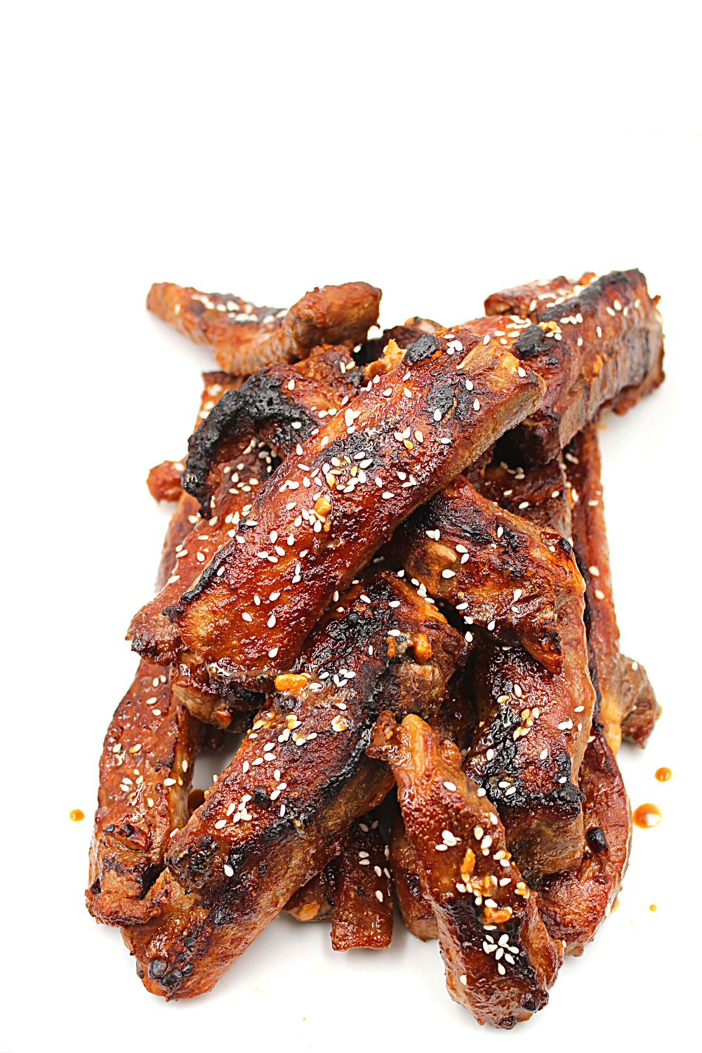 Chinese spare ribs in hoisin sauce