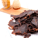 the best jerky recipe on a serving tray