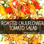 cauliflower roasted on a sheet pan