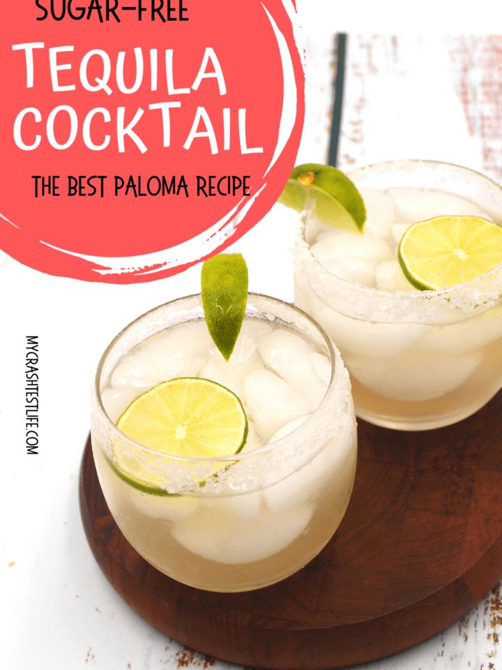 sugar-free teqila cocktail