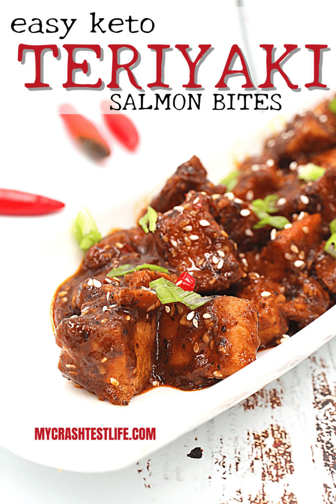 healthy keto salmon on a plate