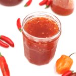 easy sugar-free jam in a jar