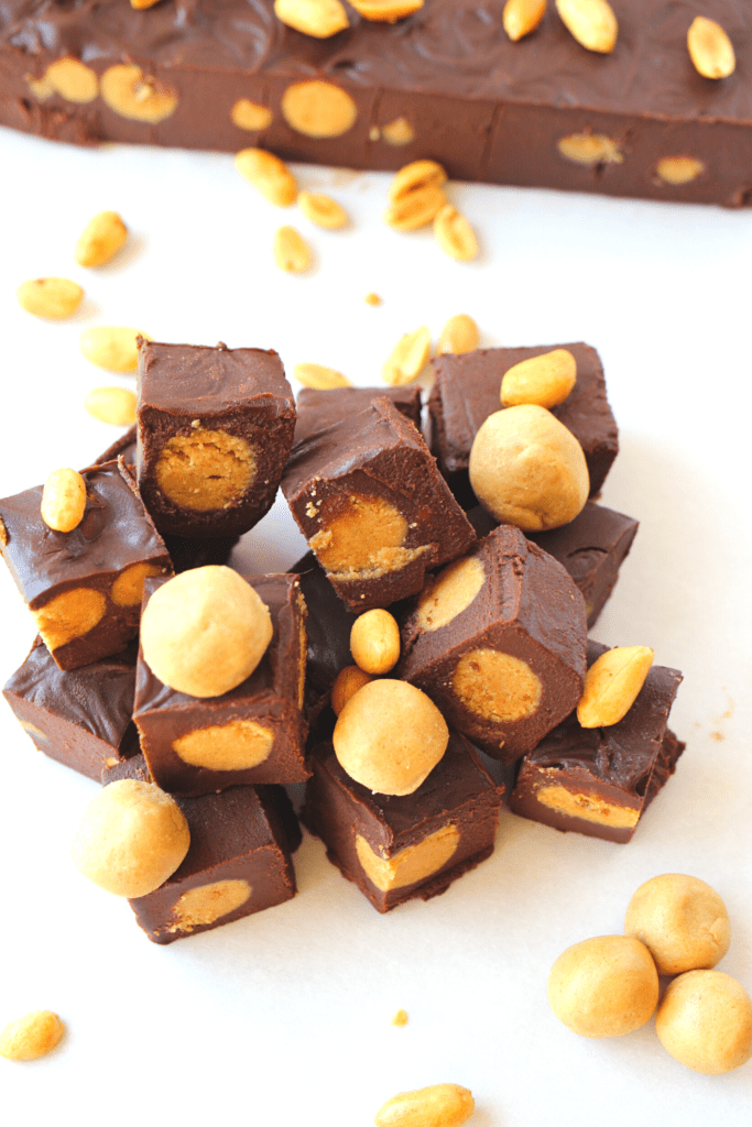 sugar-free fudge with peanut butter