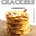 crunchy cheese crackers