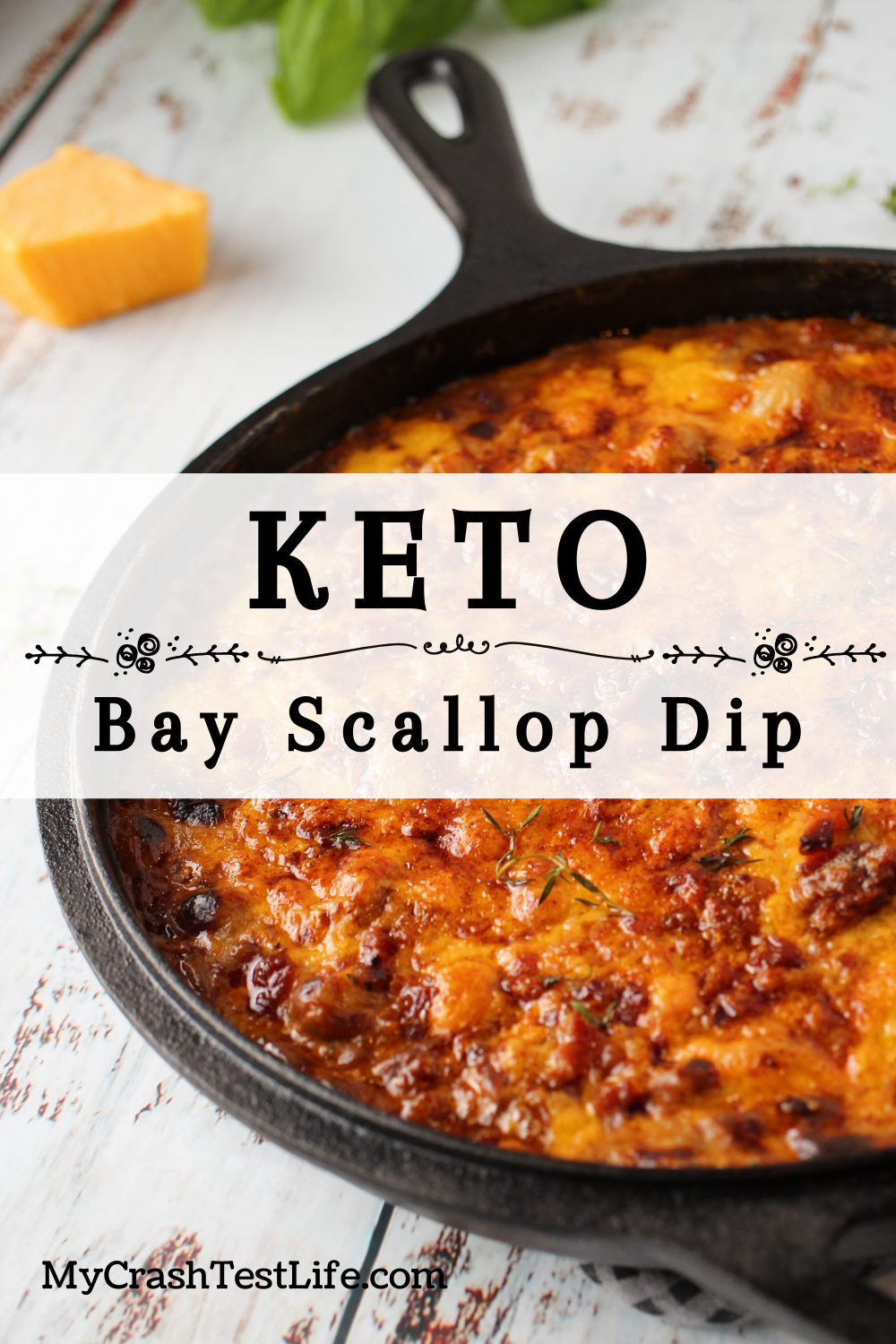 Delicious Bay Scallop Hot Seafood Dip BEST Keto Appetizer