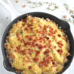 chicken and ham skillet