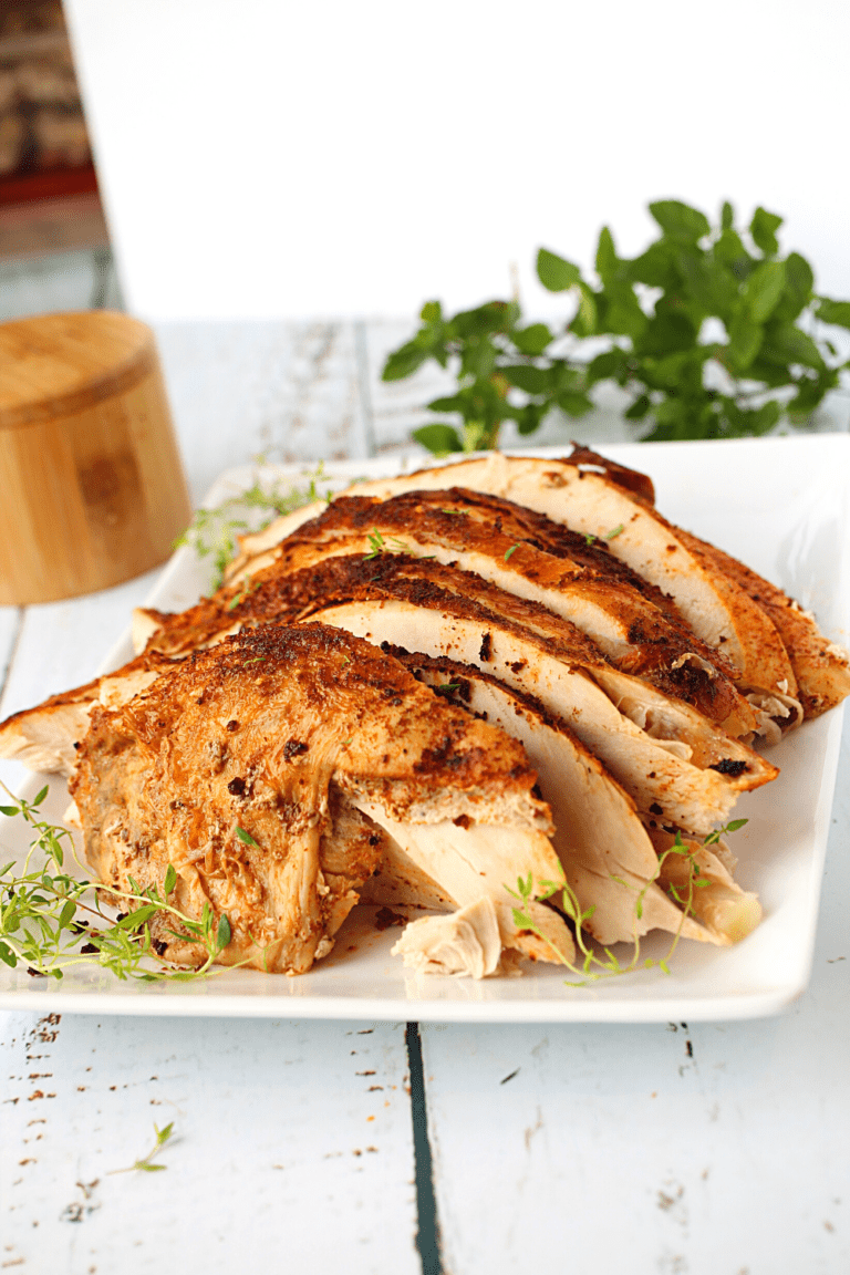 easy turkey breast sliced