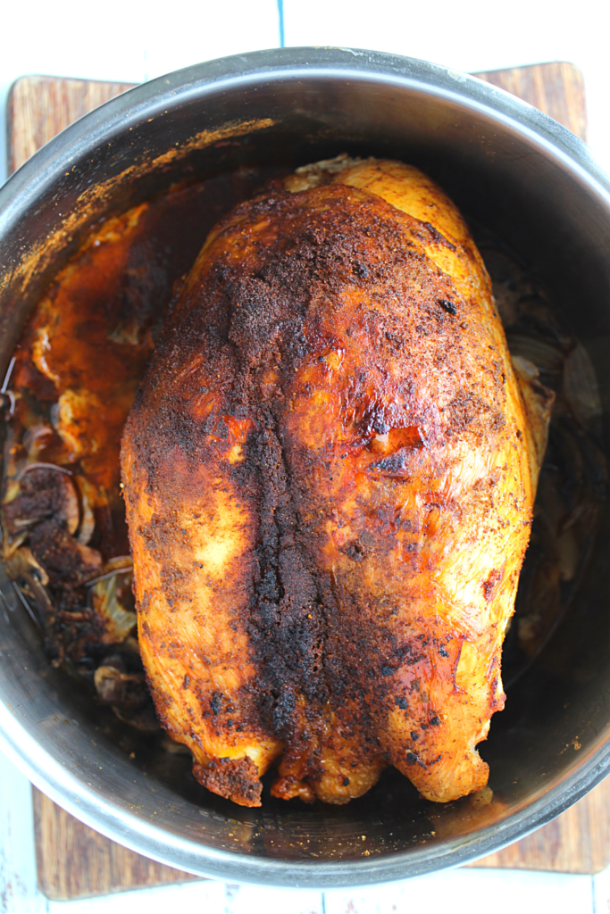 ninja foodi with a turkey breast