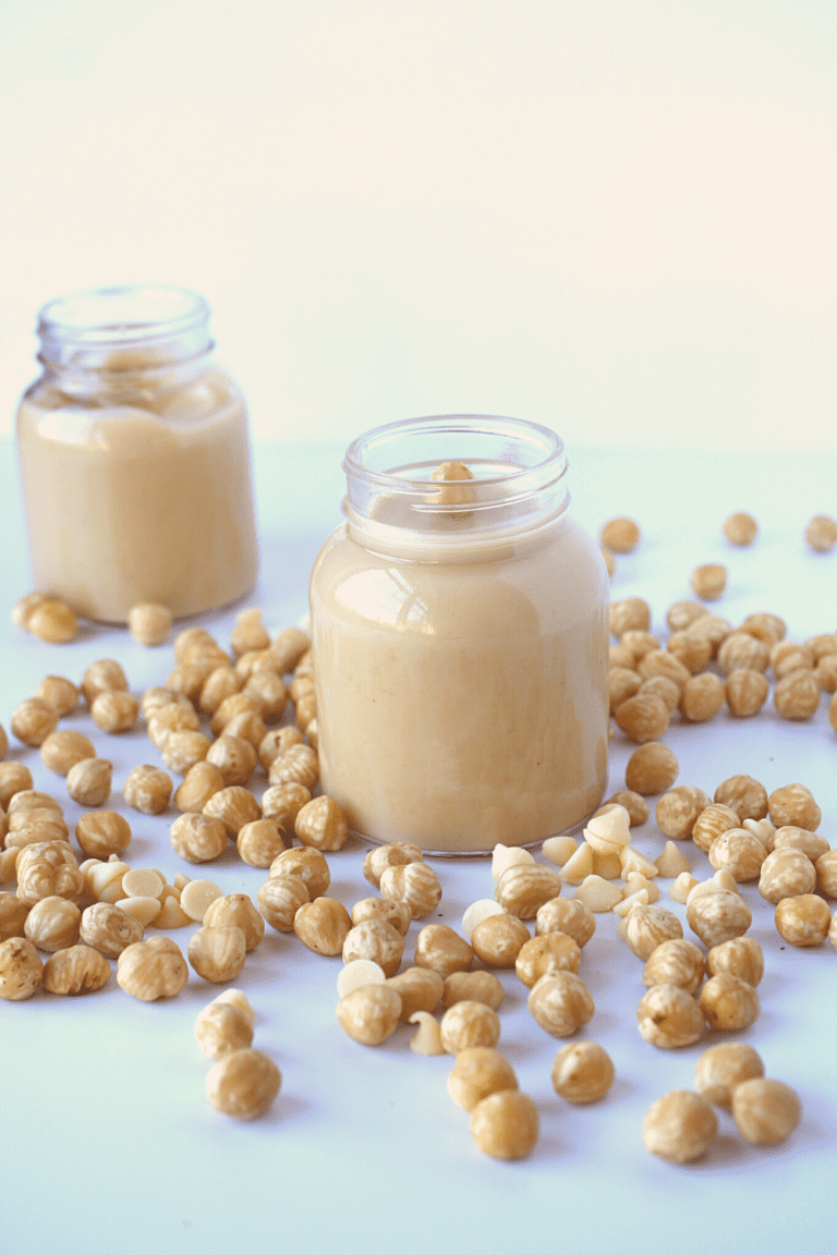 Keto 4Ingredient SugarFree White Chocolate Hazelnut Spread
