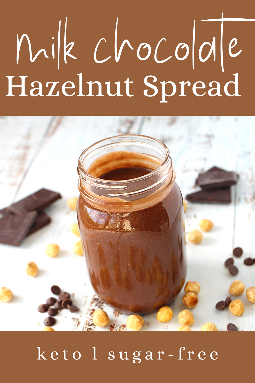 Keto Milk Chocolate Hazelnut Spread Sugarfree Recipe