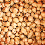 skins removed from hazelnuts