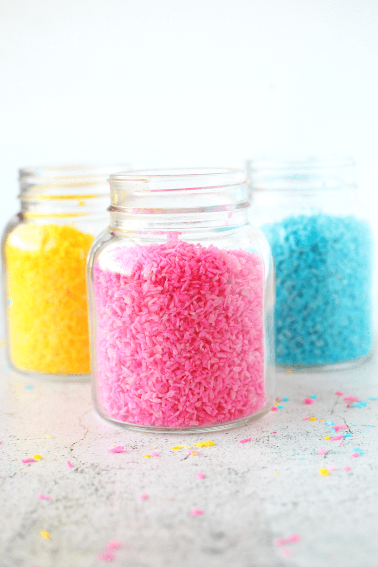 easy keto funfetti in a jar