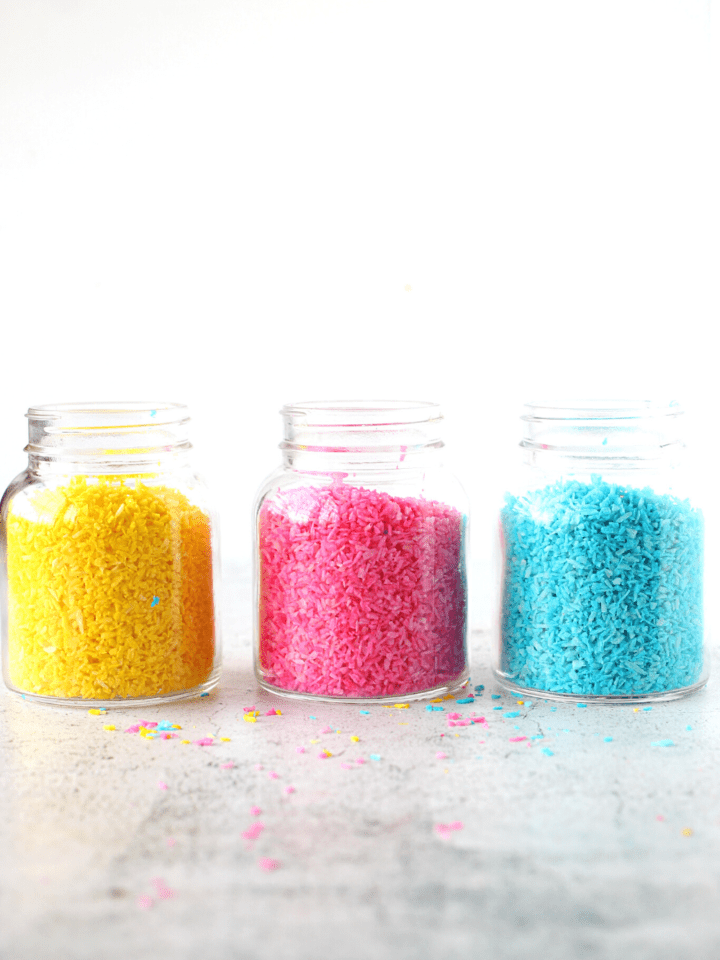 gluten-free sprinkles in a jar