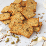 easy copycat costco crackers in a pile
