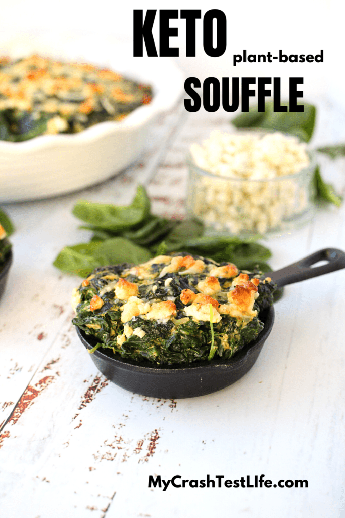 Easy Keto Spinach Souffle A Healthy Plantbased Recipe