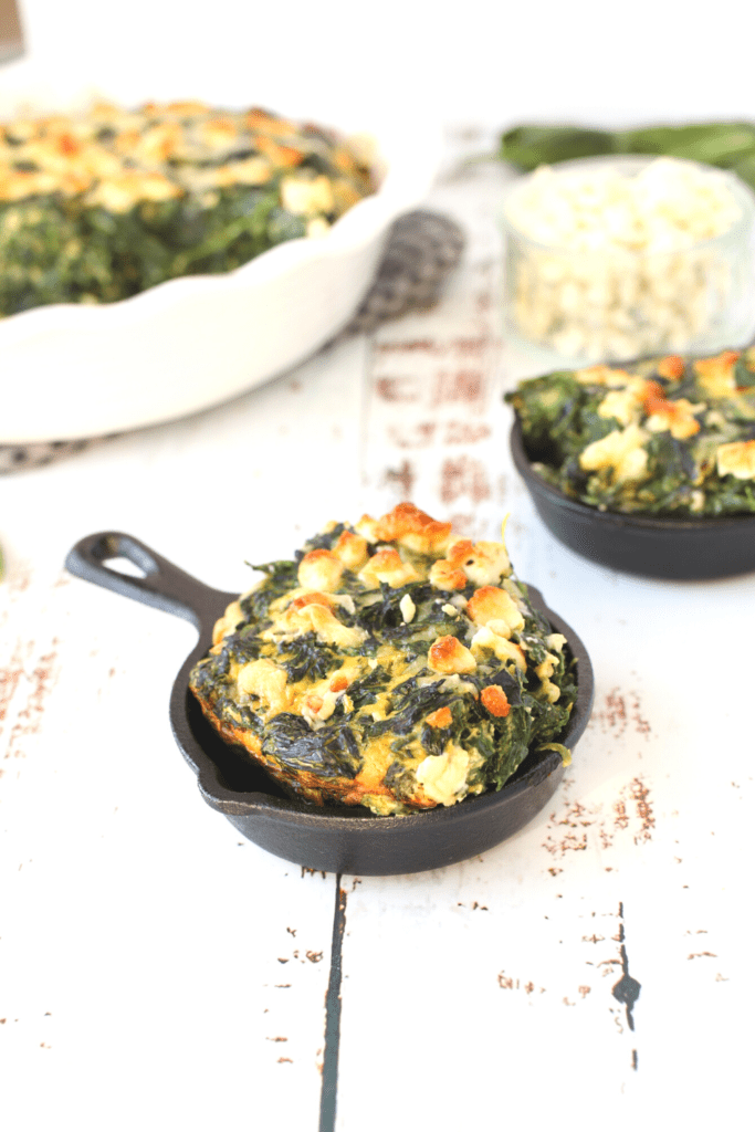 Easy Keto Spinach Souffle A Healthy Plantbased Recipe