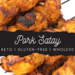 peanut sauce for thai pork skewers