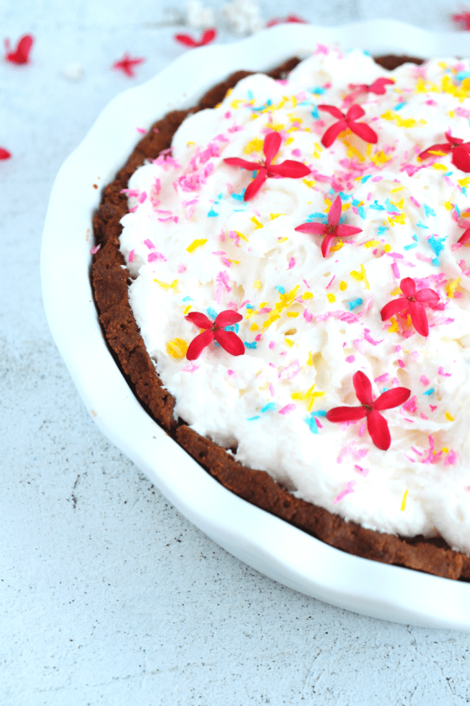 easy gluten-free dessert recipe consisting of coconut cream