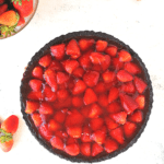 an easy keto summer dessert made with just 4 ingredients