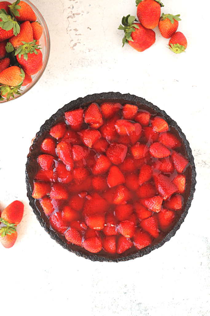 an easy keto summer dessert made with just 4 ingredients