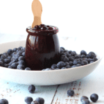 blueberry Pie Filling made keto friendly and sugar-free