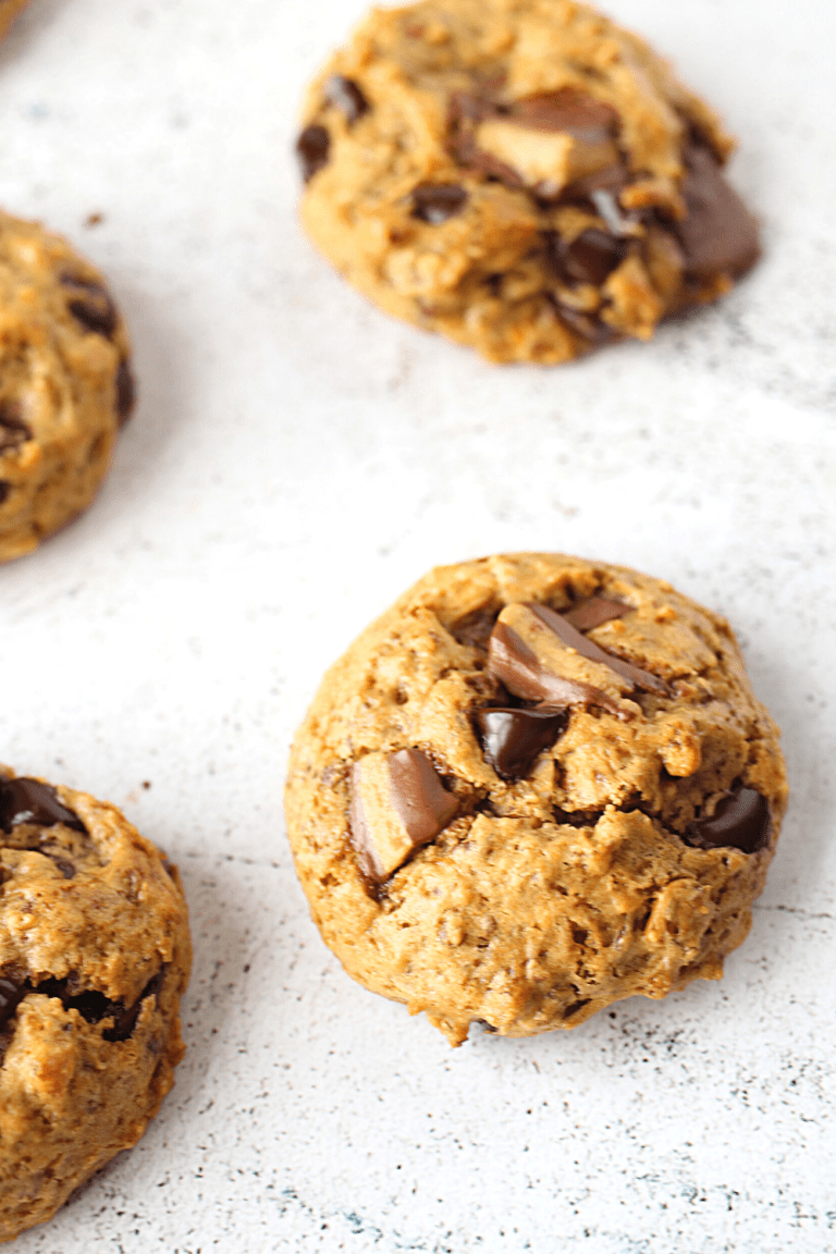 easy keto monster cookies cooling on rack