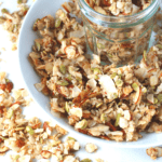 easy keto skillet granola that takes only 5 minutes to make