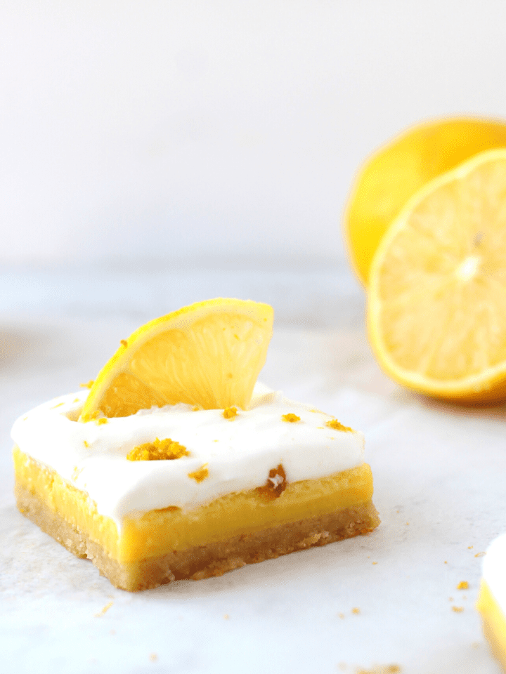 the best keto creamy lemon bars with sugar-free and gluten-free crust
