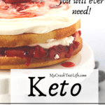 easy keto sponge cake recipe that is the BEST recipe eVER