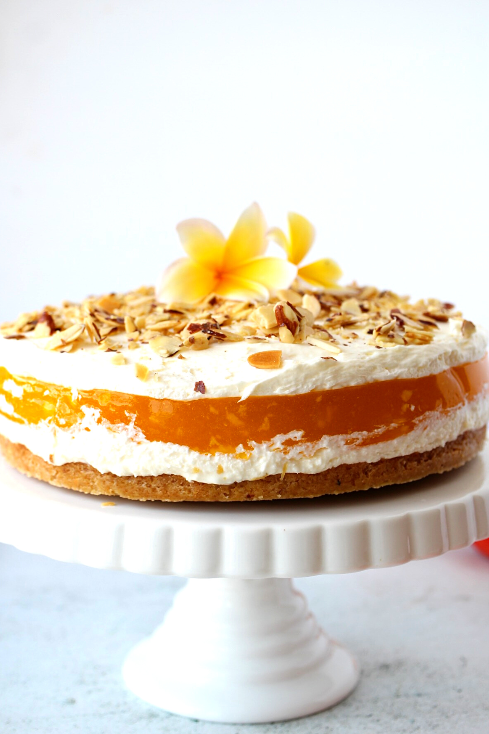 Keto Peaches and Cream Pie Easy NoBake Sugarfree Dessert My Crash