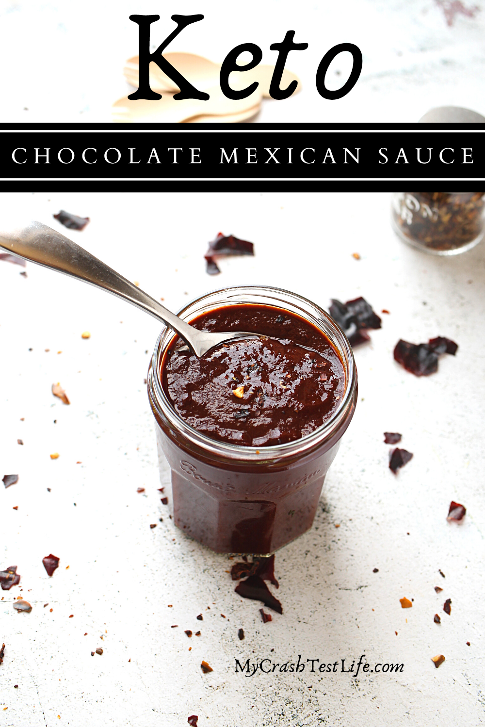 keto chocolate Mexican sauce