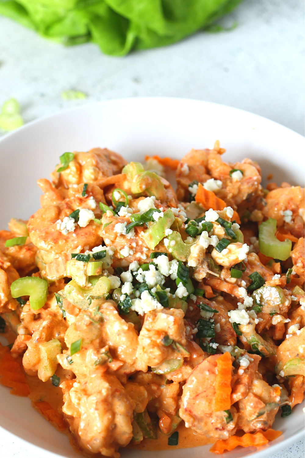 a healthy keto shrimp recipe that is perfect for summer