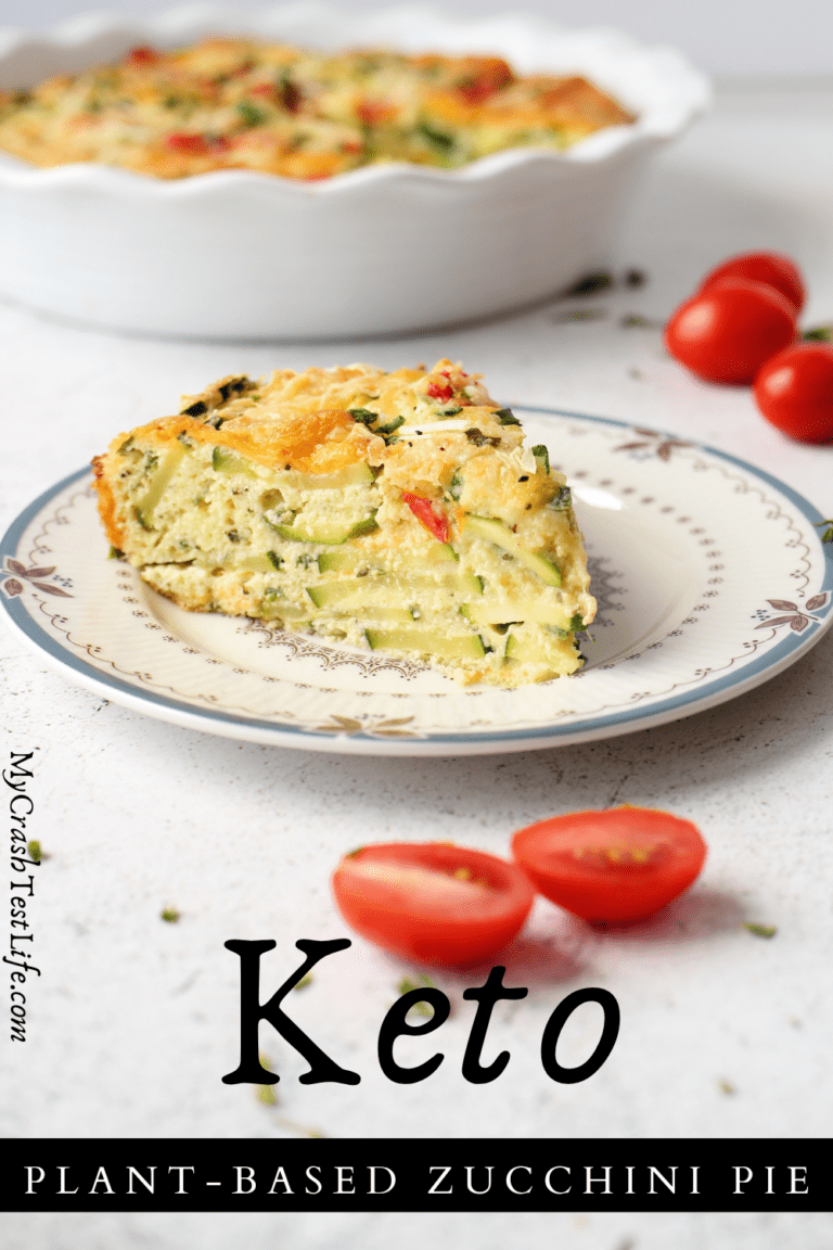Easy PlantBased Keto Zucchini Pie Recipe with Keto Bisquick