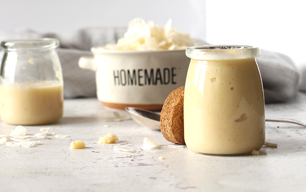 store this budget-friendly keto coconut butter recipe in airtight containers