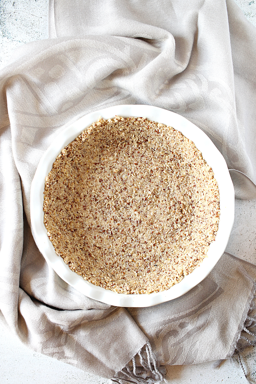 an easy keto dessert recipe that requires no baking - Keto dairy-free pie crust