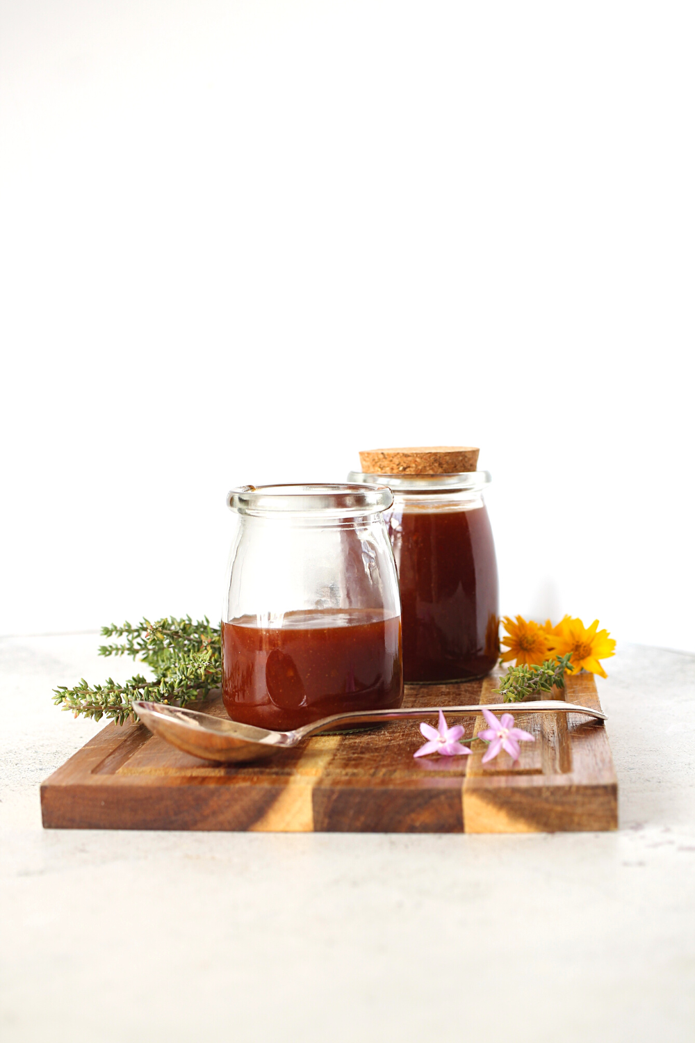 the best homemade sugar-free bbq sauce that can be made in under 15 minutes and stored in jars for up to 2 weeks