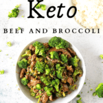 easy 15-minute clean keto recipe made with beef and broccoli